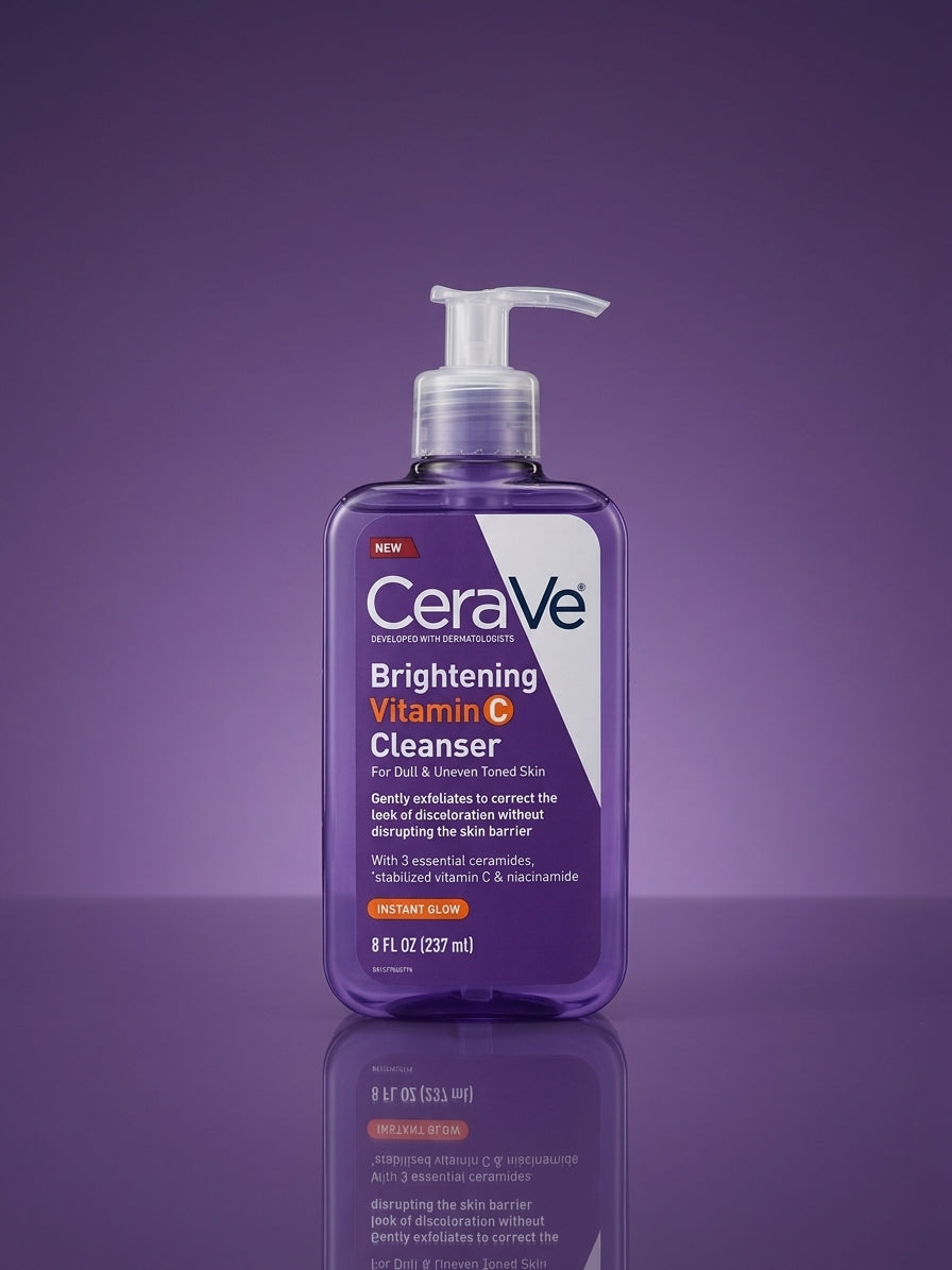CeraVe Brightening Vitamin C Cleanser - 237ml (8 fl oz) USA variant